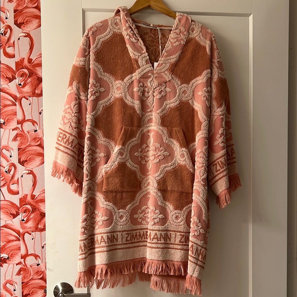 NWT Zimmermann Jeannie towel dress